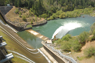 Scott Dam, May 2008